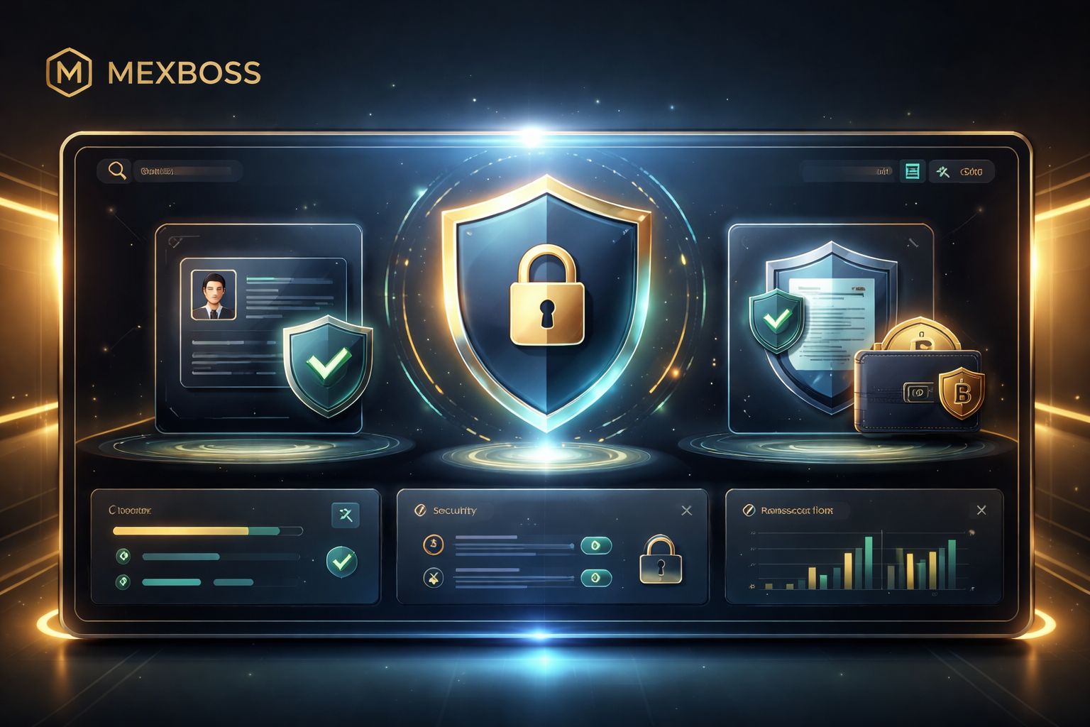 Características de verificación de cuenta y protección de seguridad MEXBOSS